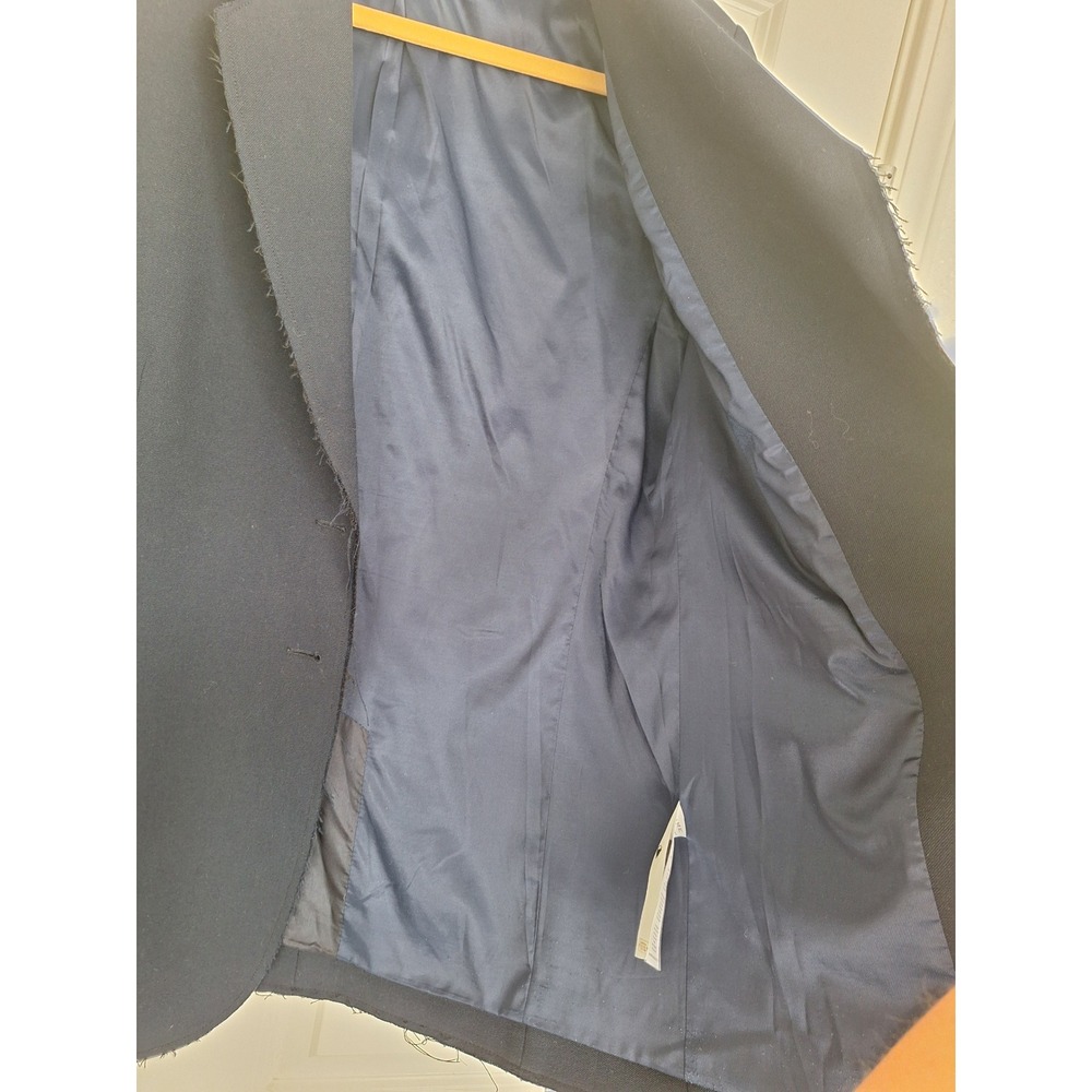 Frame Button Front Jacket In Navy‎ Size M - Picture 4 of 9